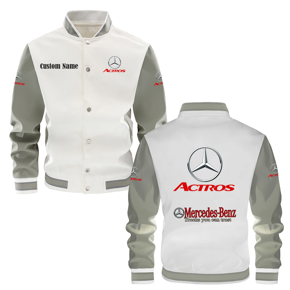 Mercedes Actros Varsity Jacket, Baseball jacket, Letterman Jacket ...