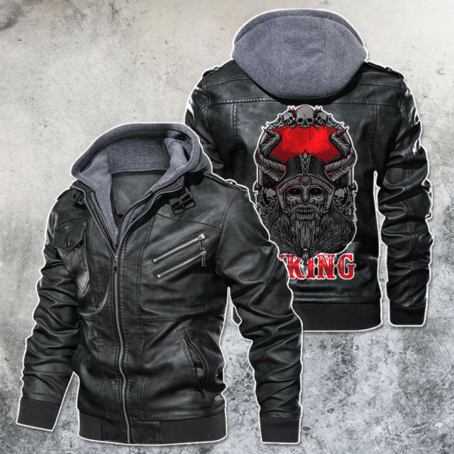 Viking Leather Jacket | LinosTee.com