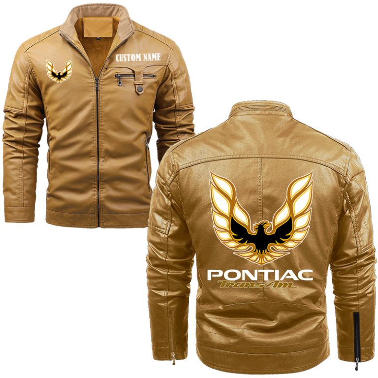 Pontiac Trans Am Leather Jacket, Warm Jacket, Winter Outer Wear ...