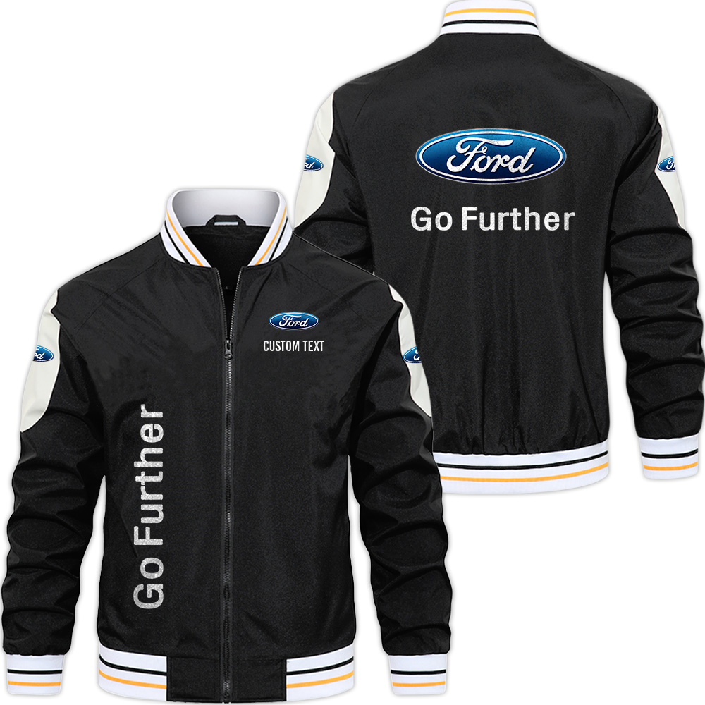 Ford Motor Company Varsity Jacket, Zipper Jackets Customize Name ...