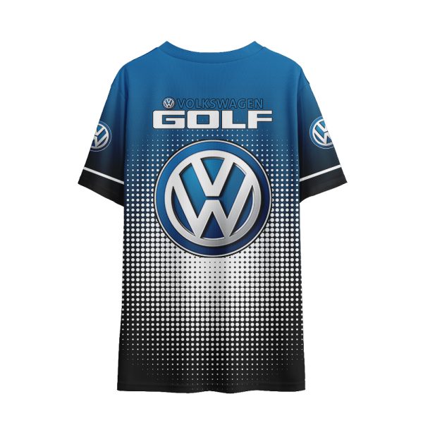 Volkswagen Golf Kid’s Vneck T-shirt Customize Name, Customize Logo Car ...